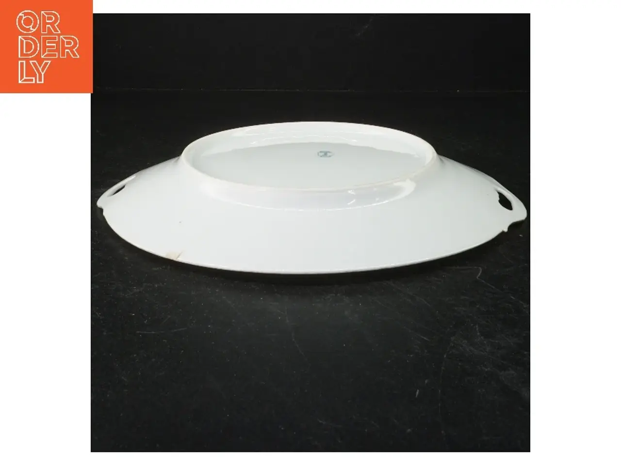 Billede 2 - Porcelænsfad med håndtag