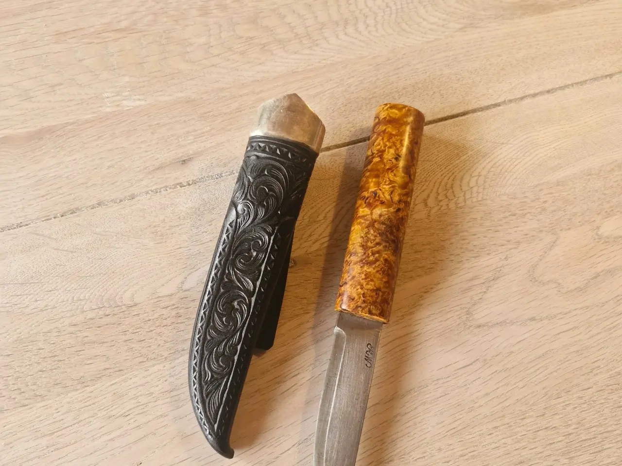 Billede 1 - håndlavet jagt kniv