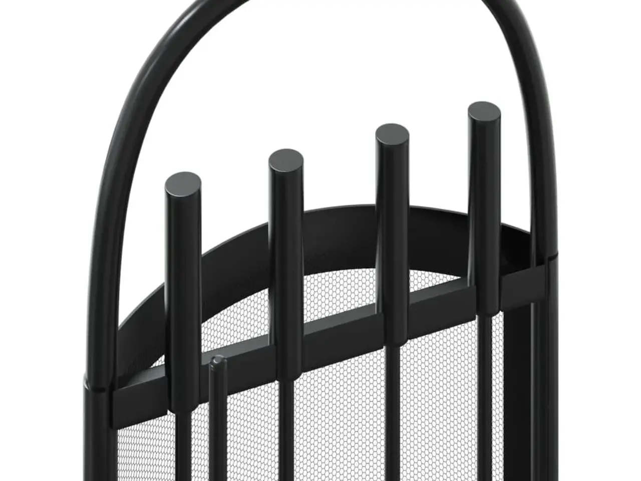 Billede 7 - 5-delt pejsesæt i stål - 23 × 15 × 66 cm, sort