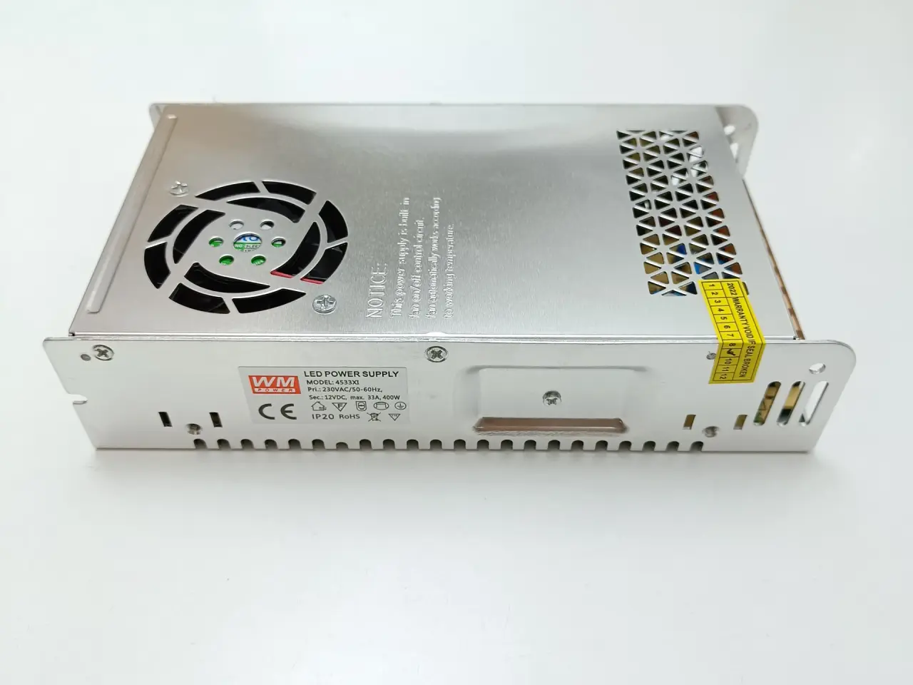 Billede 3 - NY! 12V 33A 400W Modulær Strømforsyning + Blæser