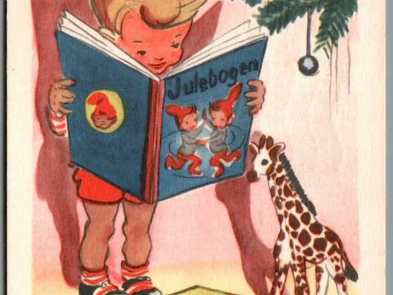 Billede 1 - Illa - Glædelig Jul - Stender Serie 756 - Postkort - Brugt