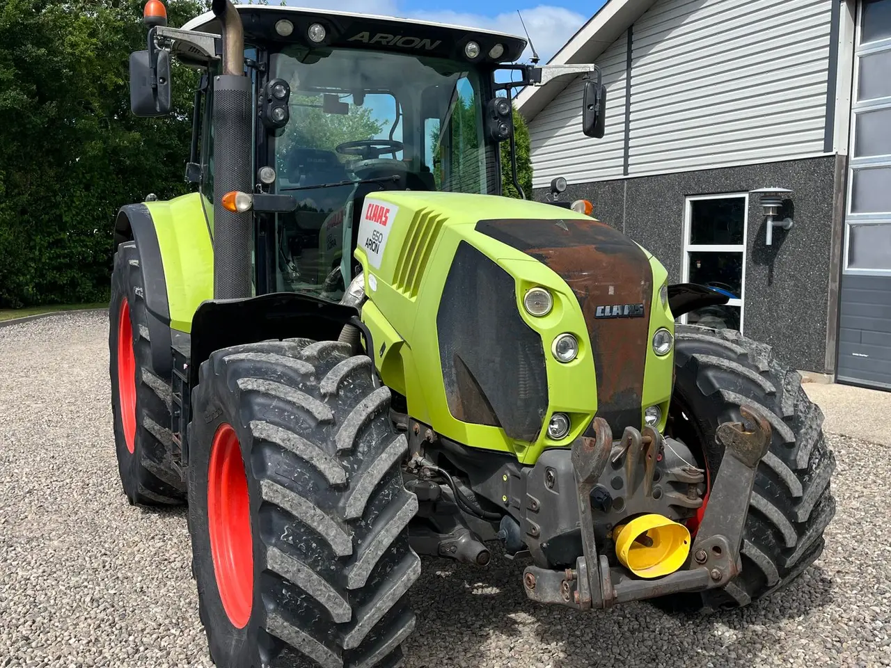 Billede 18 - CLAAS ARION 650 Med frontlift og frontPTO