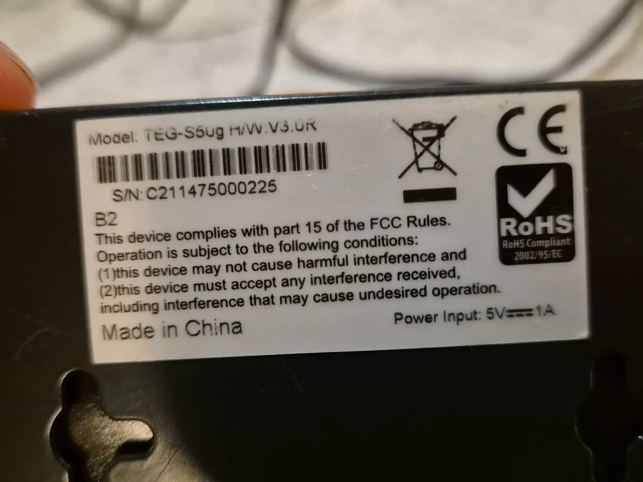 Billede 2 - TRENDnet TEG-S5g – 5-port Gigabit netværksswitch
