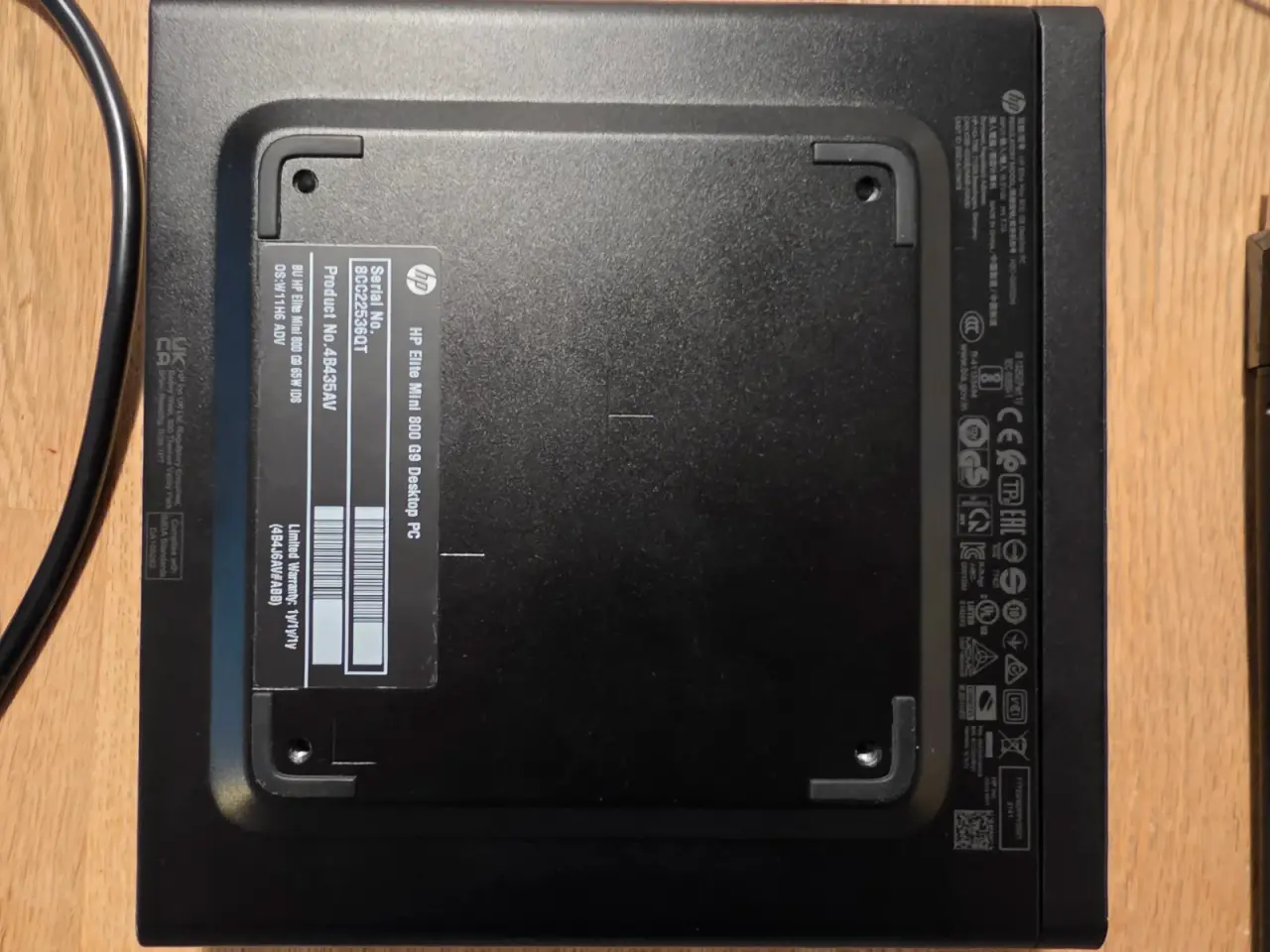 Billede 3 - Hp elite mini 800 G9 16gb ddr5 ram