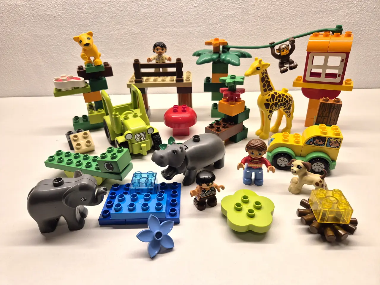 Billede 1 - Duplo Safari, Mange dyr, Traktor samt forskelligt