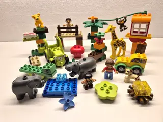 Duplo Safari, Mange dyr, Traktor samt forskelligt