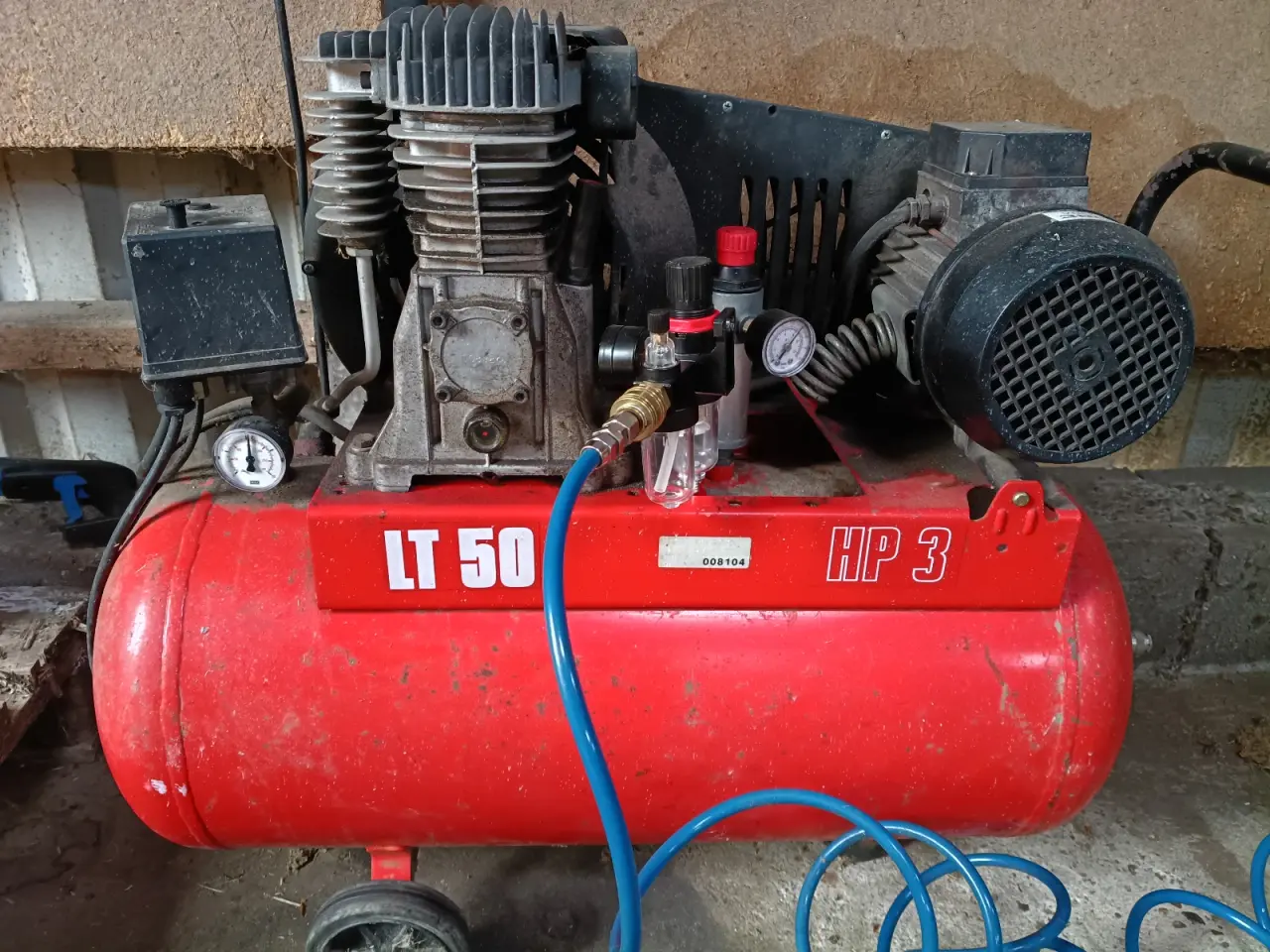 Billede 3 - 12 Bar 3HK 50L Kompressor