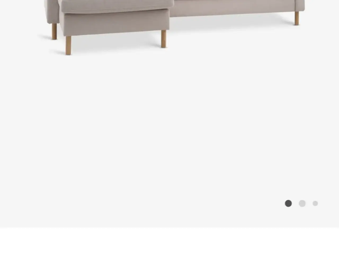 Billede 3 - Chaiselong sofa vendbar