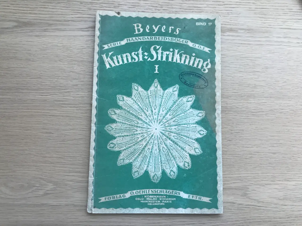 Billede 1 - Beyers Kunst-Strikning I - Bind 17
