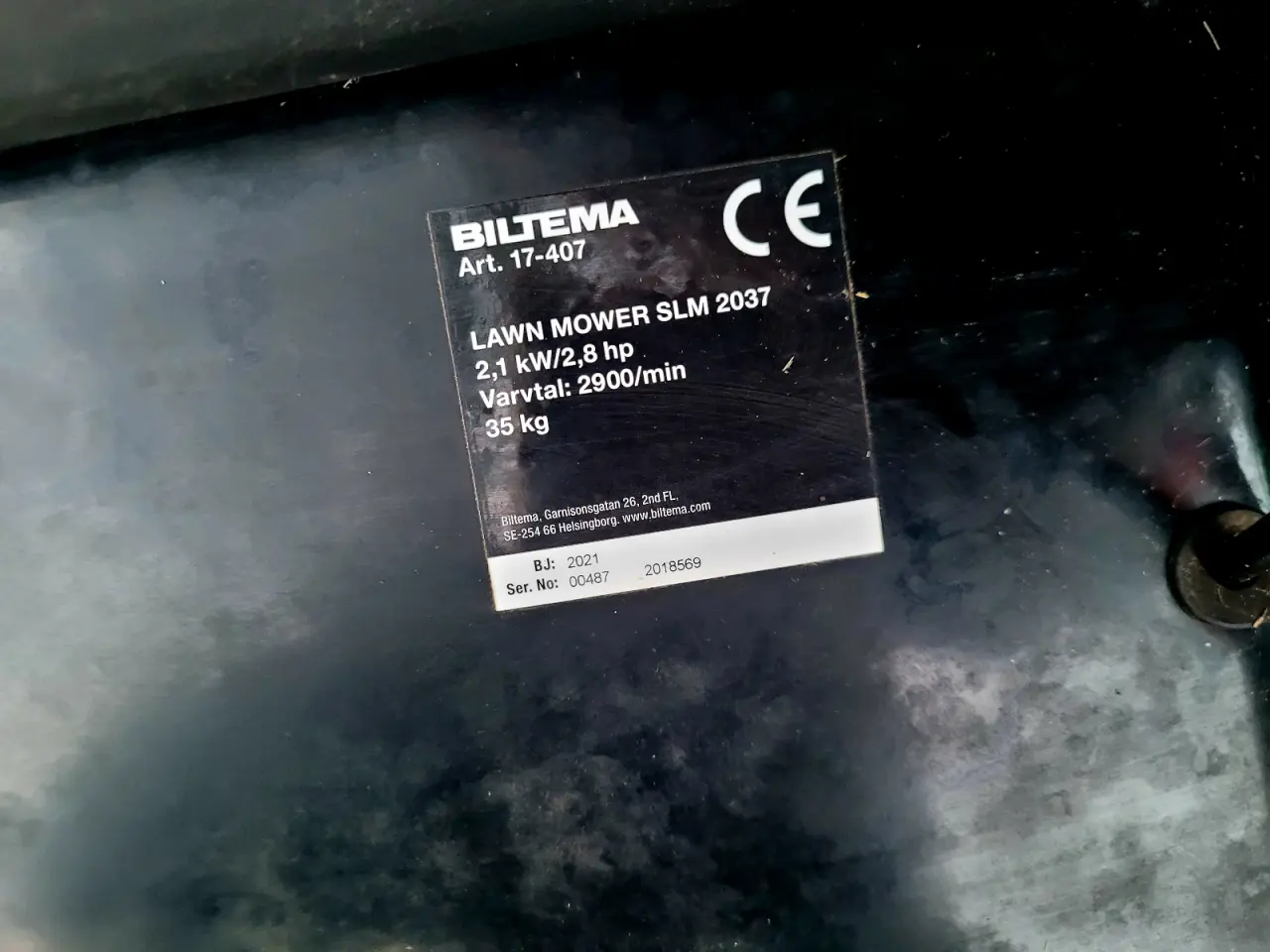 Billede 8 - Biltema SLM 2037 plæneklipper