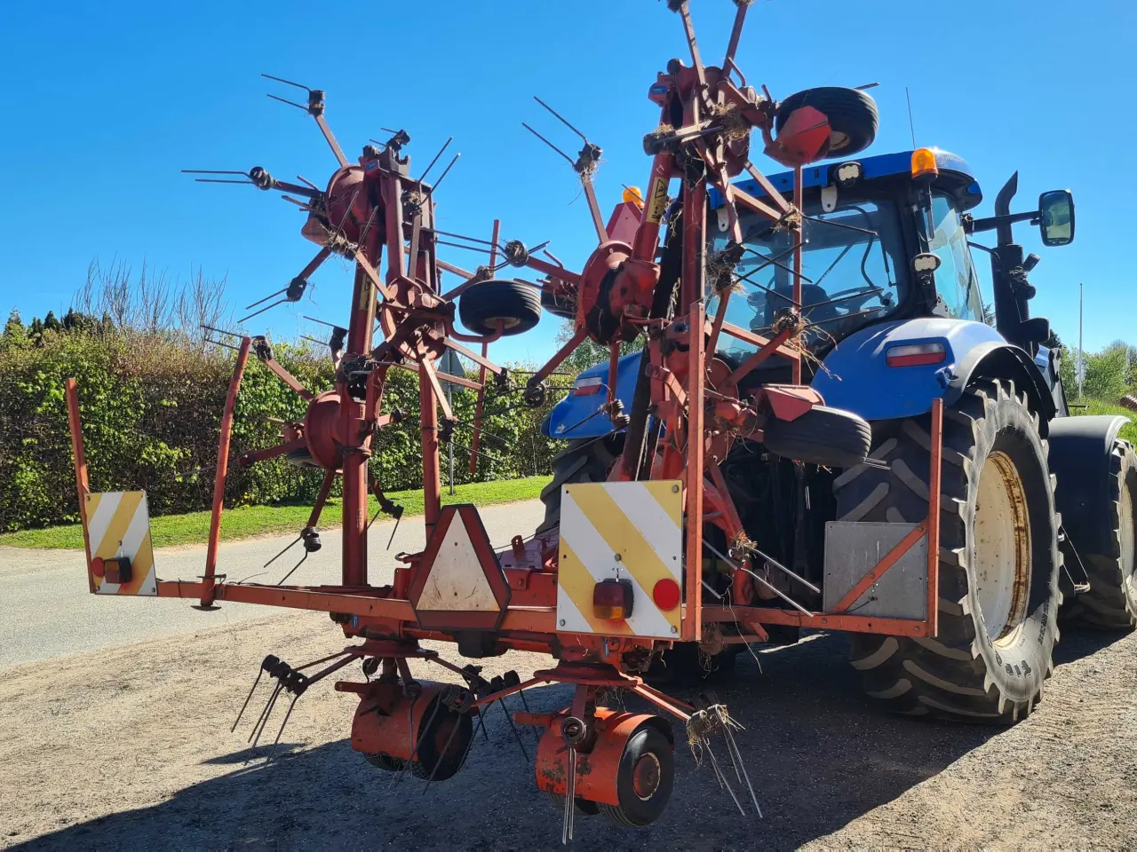 Billede 1 - 8 rotor høvender 