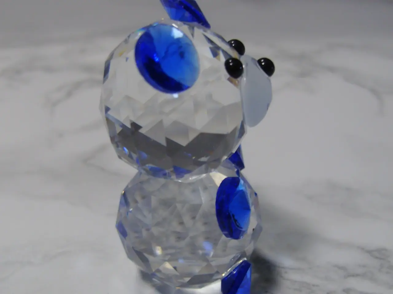 Billede 2 - Bamse krystalglas figur
