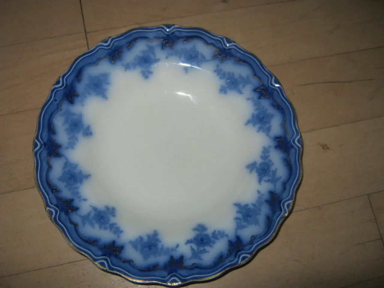 Billede 1 - Flotte antikke dessert-tallerkner