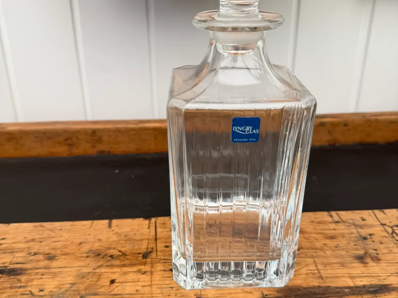 Billede 6 - Lyngby Glas karaffelsæt med vinglas, klar krystal