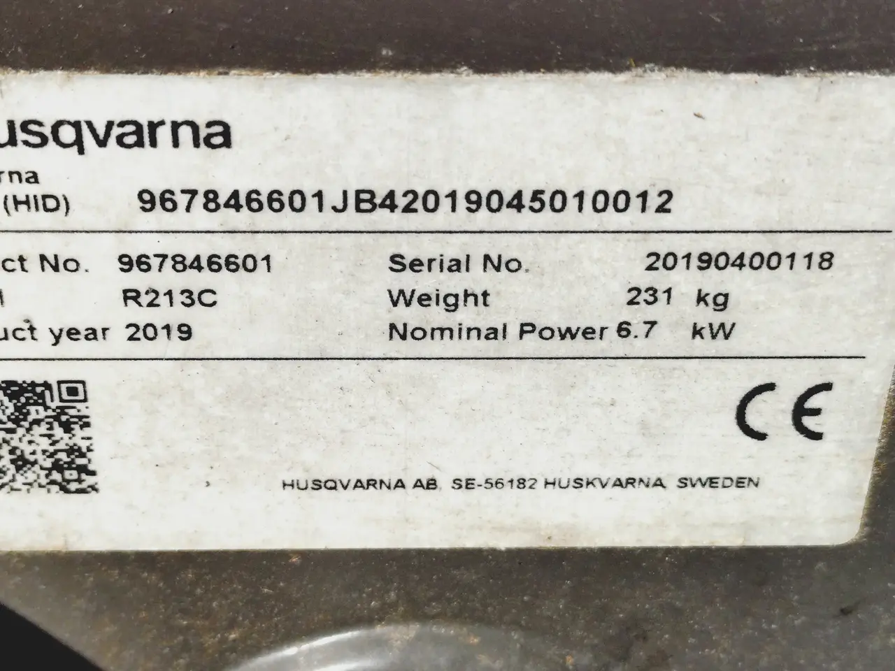 Billede 5 - Husqvarna frontklipper R213c, 94 combi