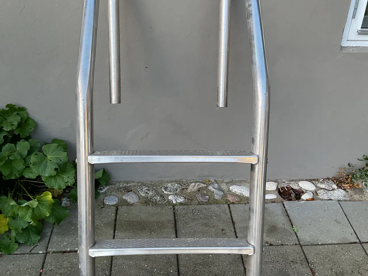 Billede 1 - Poolstige, trådnet 100kr/stk, flexrør 100mmx1000mm