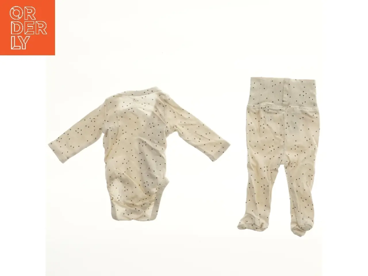 Billede 2 - H&M (str. 50) Baby bodystocking og bukser med mønster
