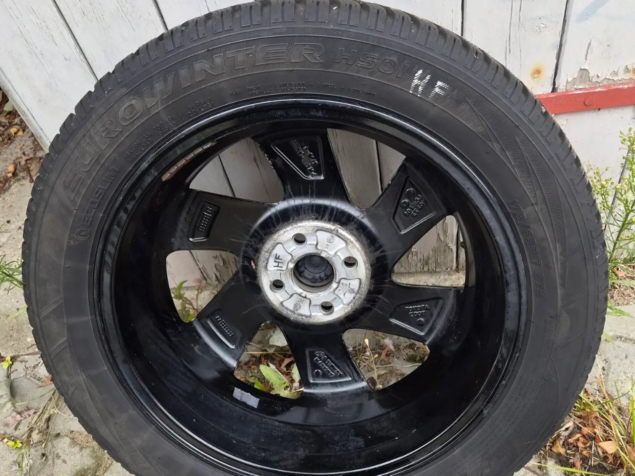 Billede 2 - Alu vinterhjul 4 stk Toyota Aygo X
