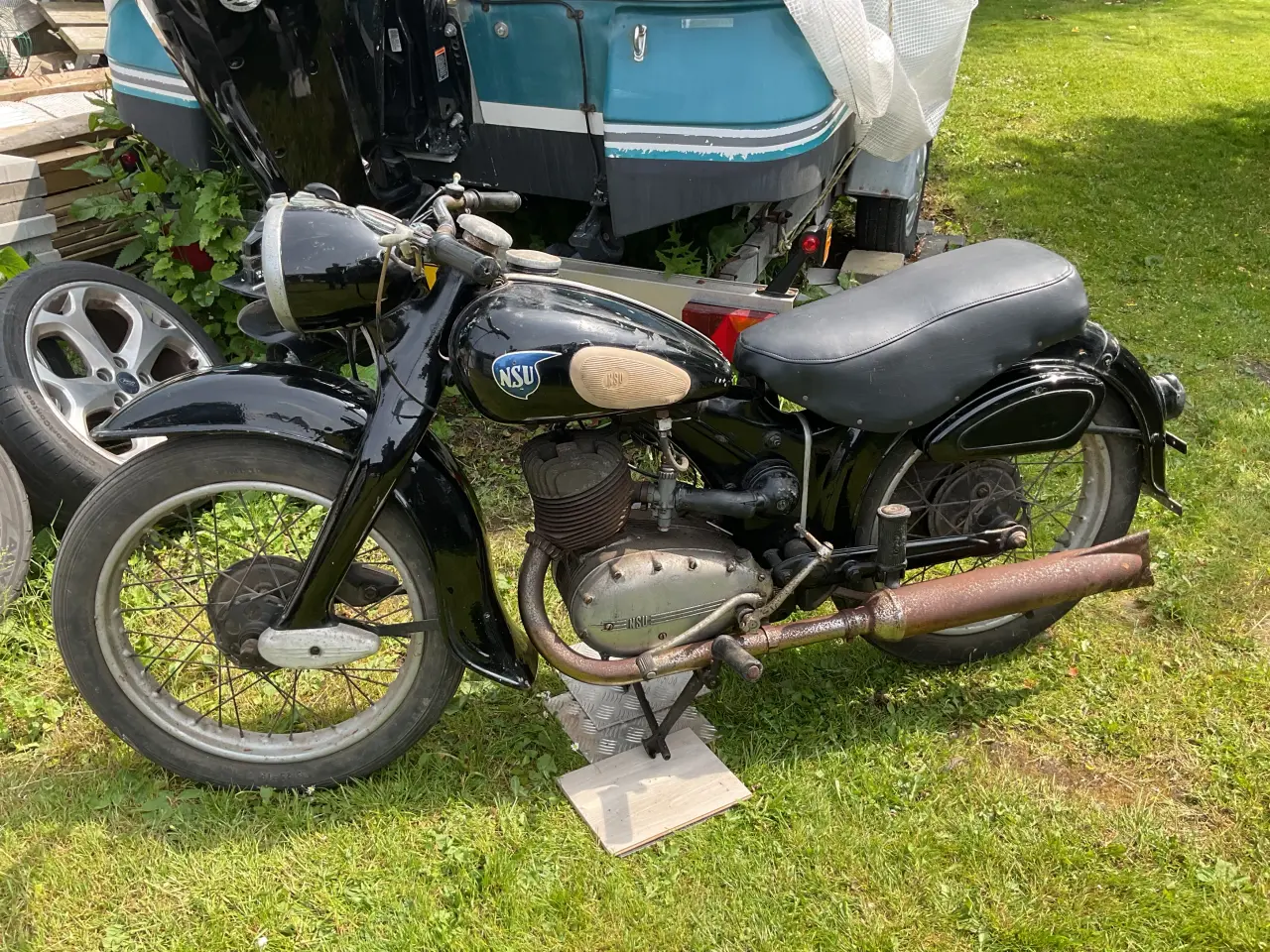 Billede 1 - NSU LUX veteran motorcykel