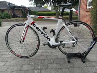 Cervélo racer 54 cm 28" unisex hvid/rød