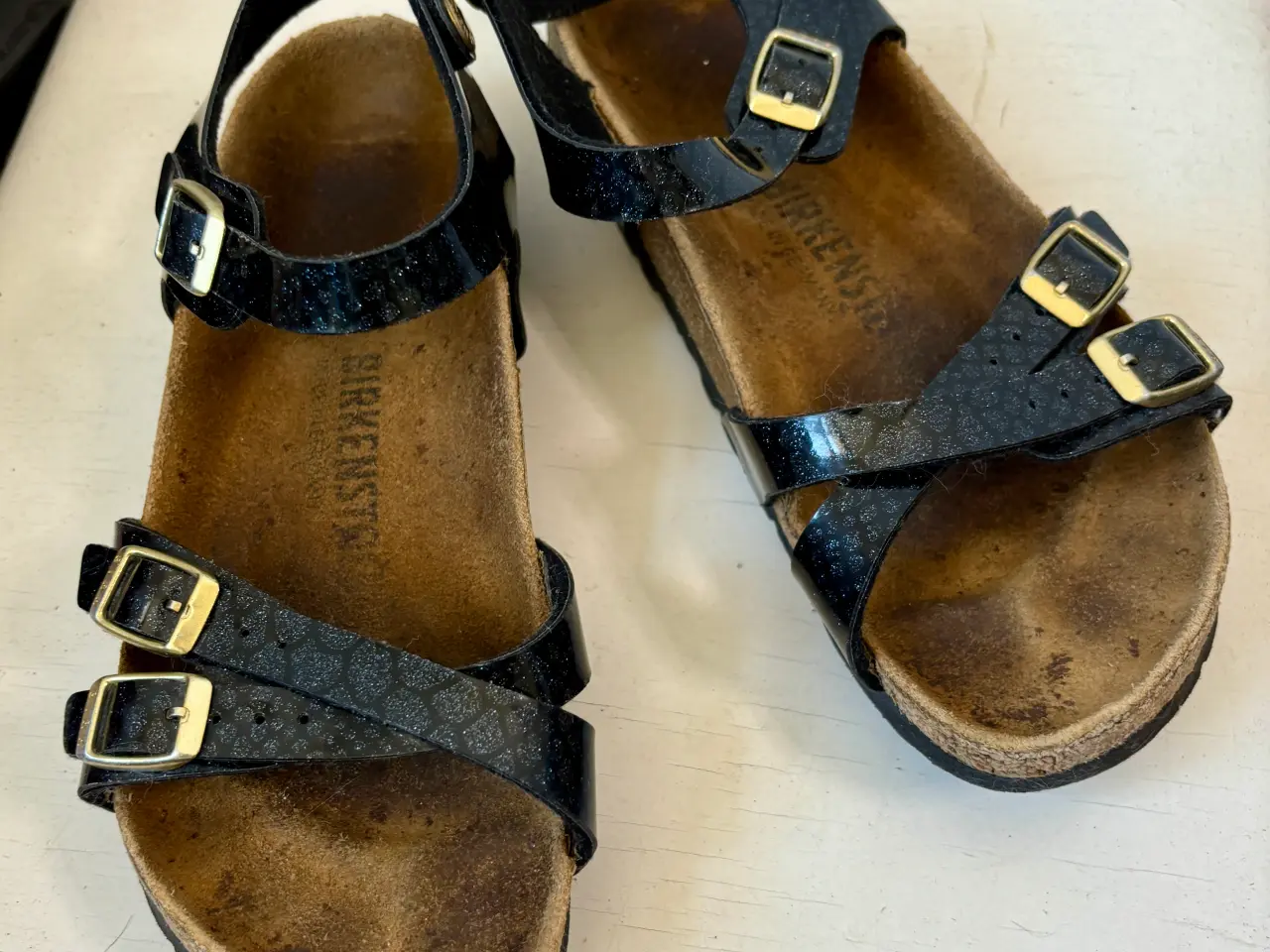 Billede 1 - Birkenstock, Kumba sort glimmer, str 36S