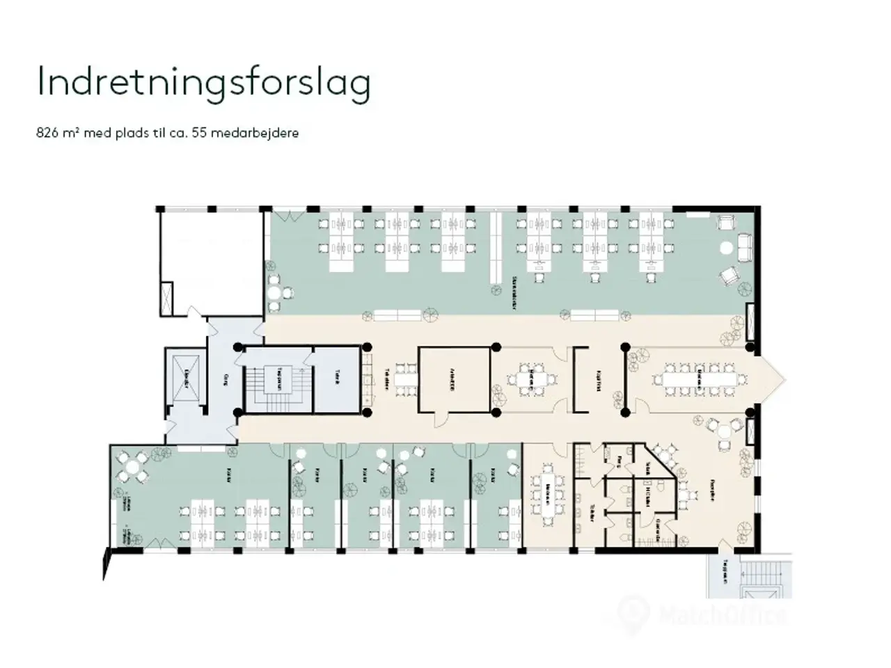 Billede 14 - Lyst og åbent kontorlejemål på 826 m²