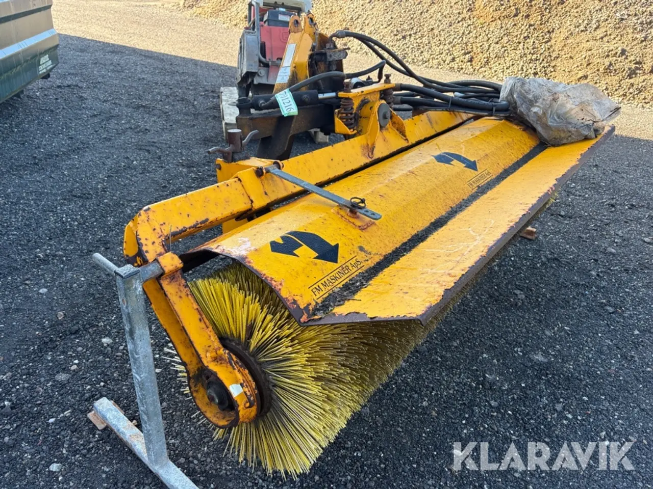 Billede 1 - Hydraulisk kost FM HFA 2,0 meter - til a-ramme