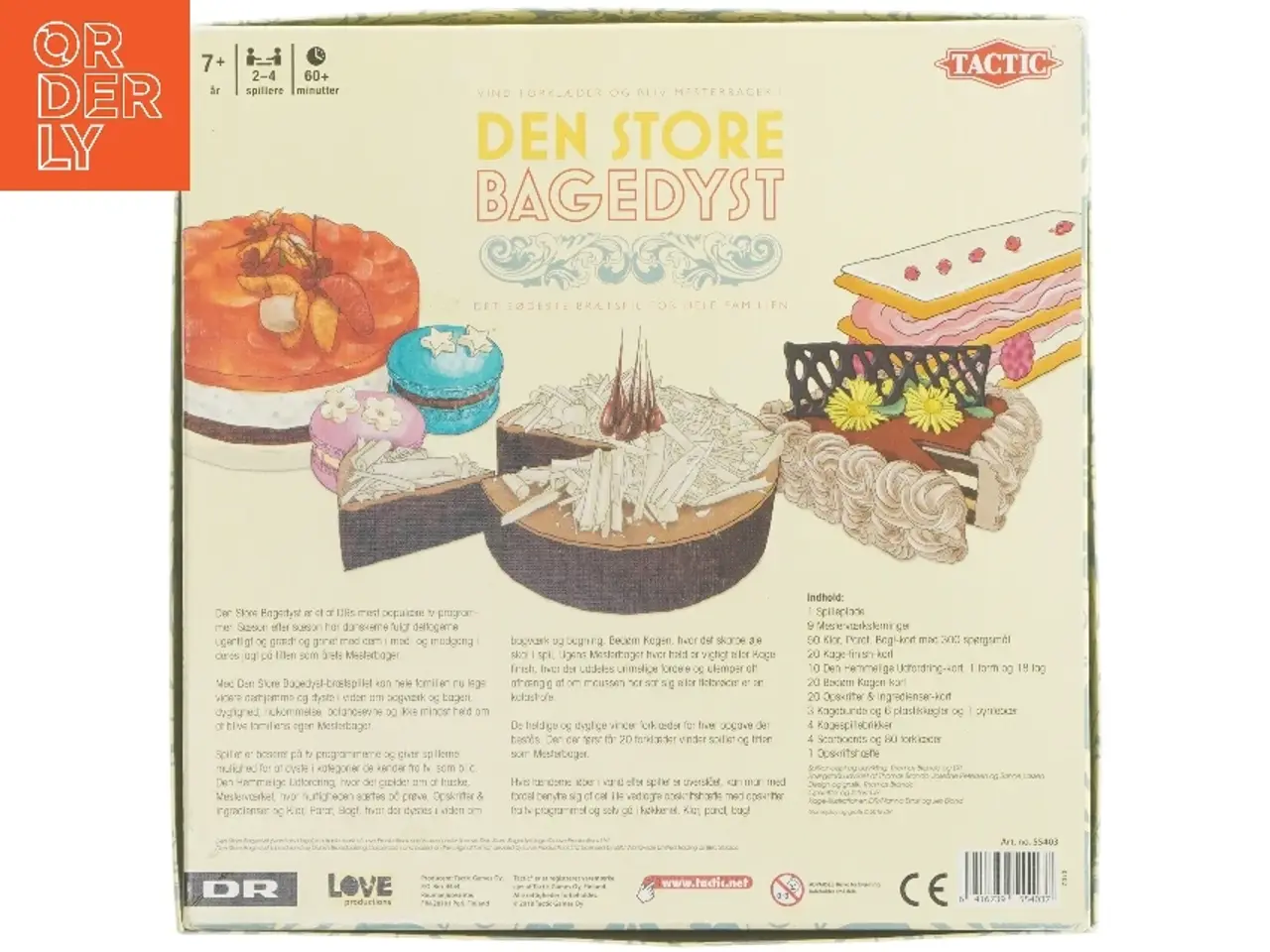 Billede 3 - Den Store Bagedyst brætspil fra DR (str. 28x28 cm)