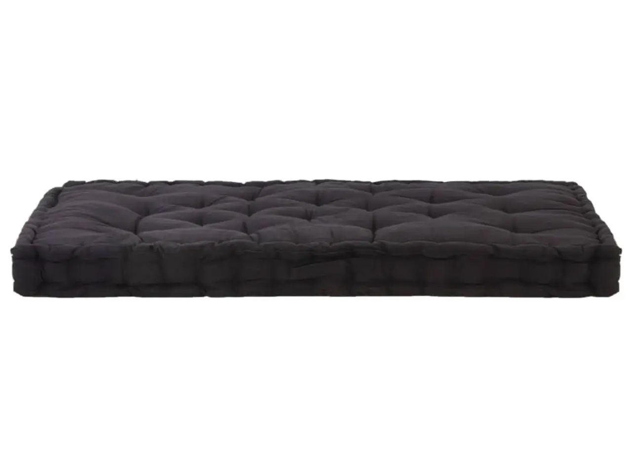 Billede 7 - Hynder til pallesofa 2 stk. i bomuld 120 cm - sort