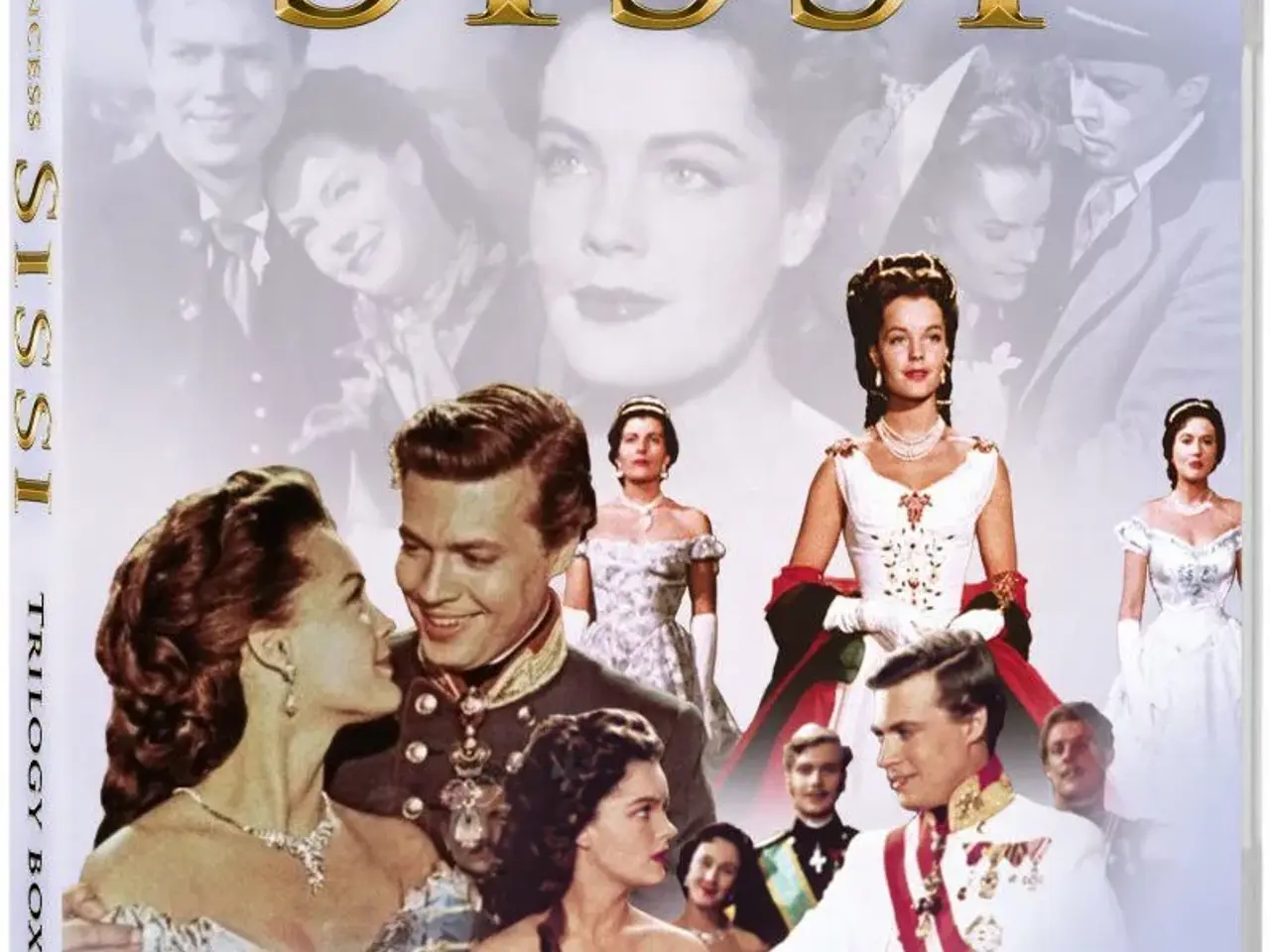 Billede 1 - 3 dvd sæt ; PRINCESS SISSI (I folie)