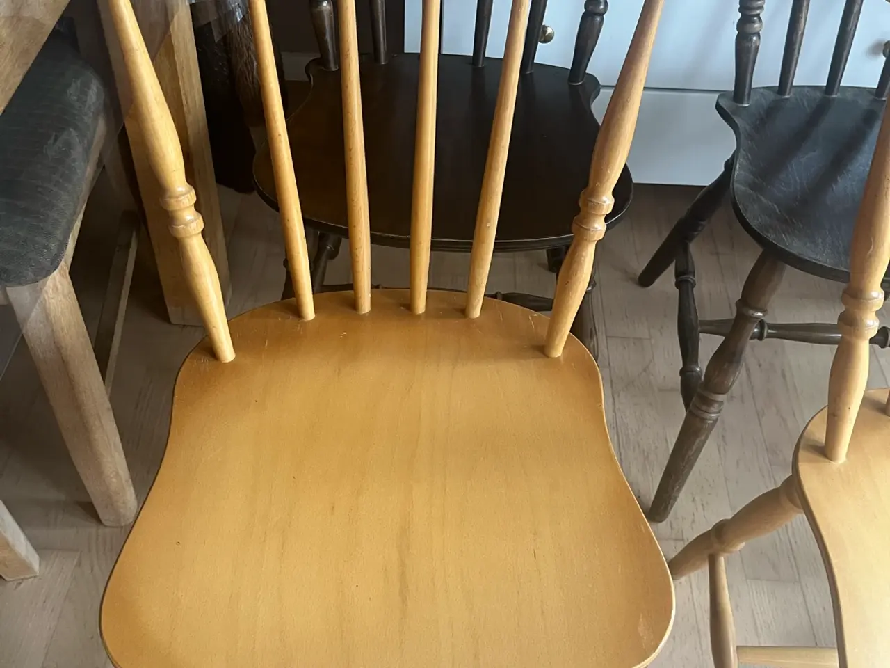 Billede 2 - 6 Farstrup originale pindestole fra 70”erne