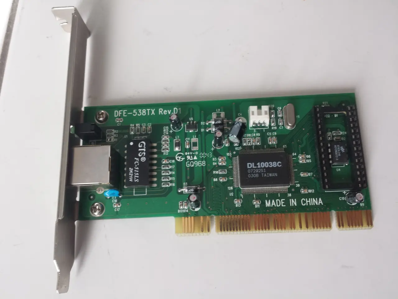 Billede 1 - D-Link Netværkskort, PCI, 100Mbit