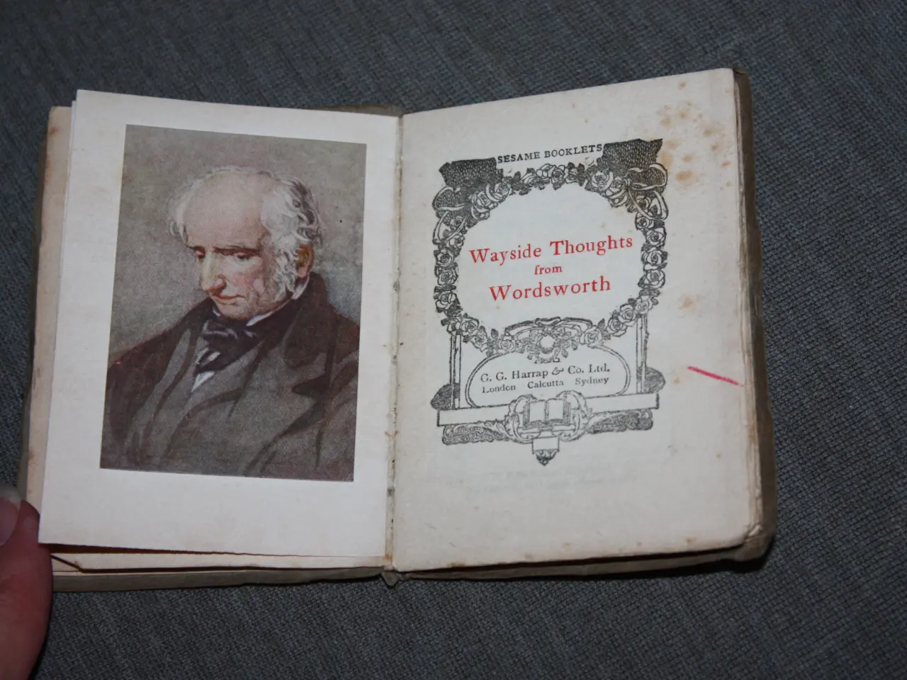 Billede 3 - Sesame Booklets Wayside Thoughts from Wordsworth