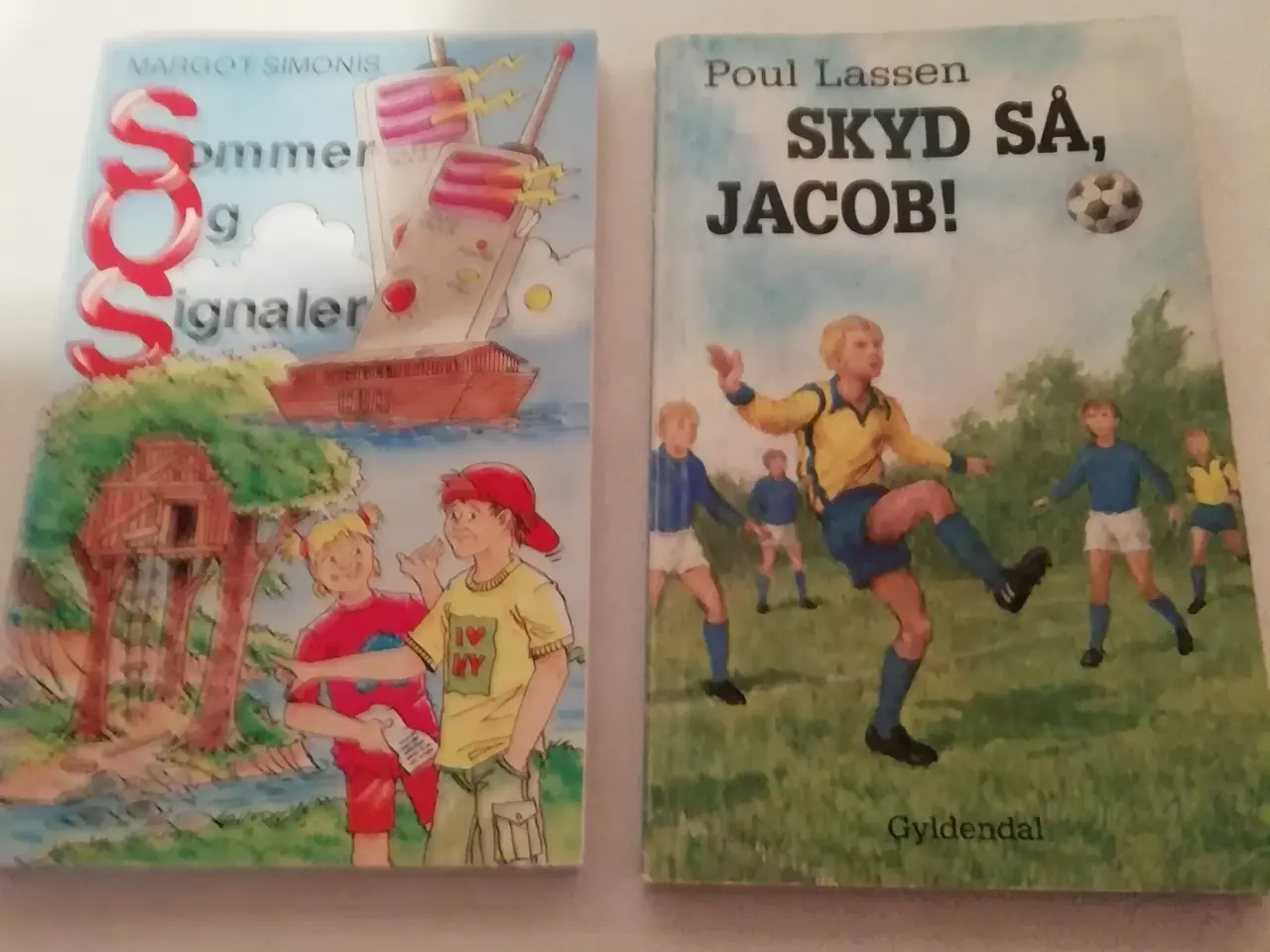 Billede 1 - børnebøger, Skyd så Jacob og Sommer og Signaler