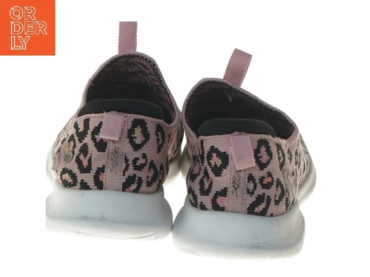 Billede 5 - Leopardmønstrede sneakers til børn fra Skechers (str. 22 cm)