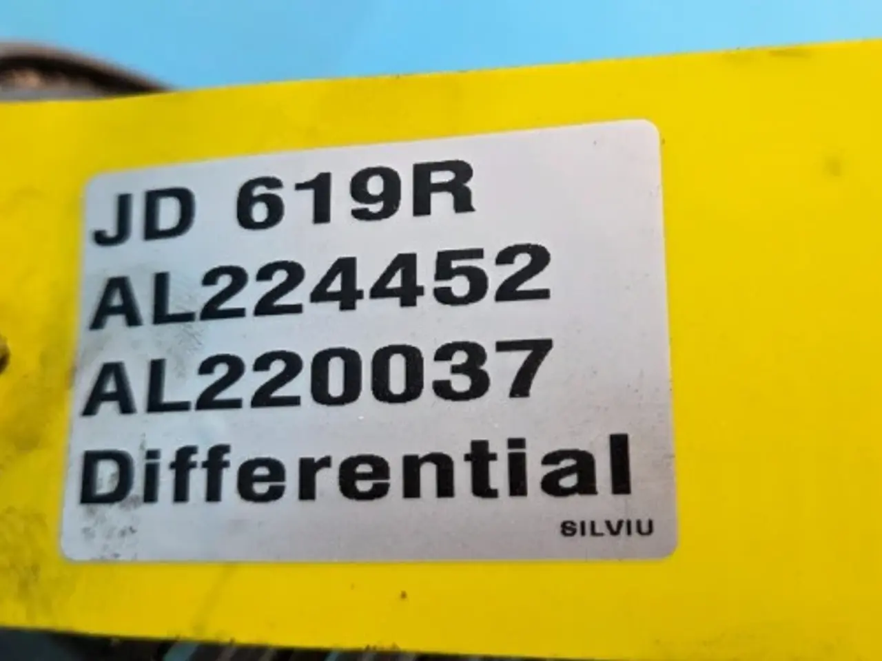 Billede 20 - John Deere 6215R Differential Sæt AL224452
