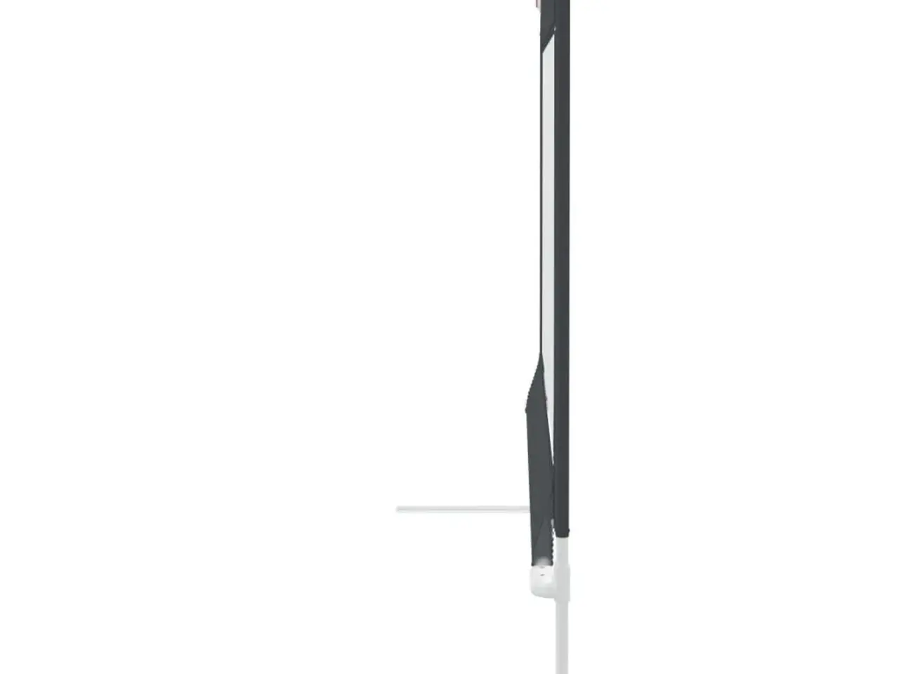 Billede 5 - Sengehest 160×25 cm i stof - højdejusterbar, mørkegrå