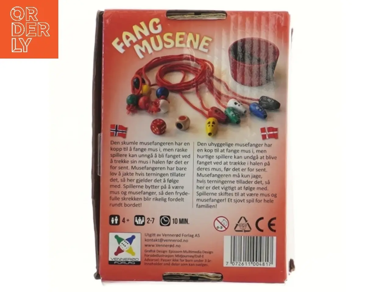 Billede 2 - Fang Musene spil (str. 16x11 cm)