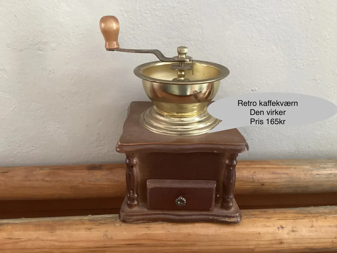 Billede 1 - Retro kaffe kværn