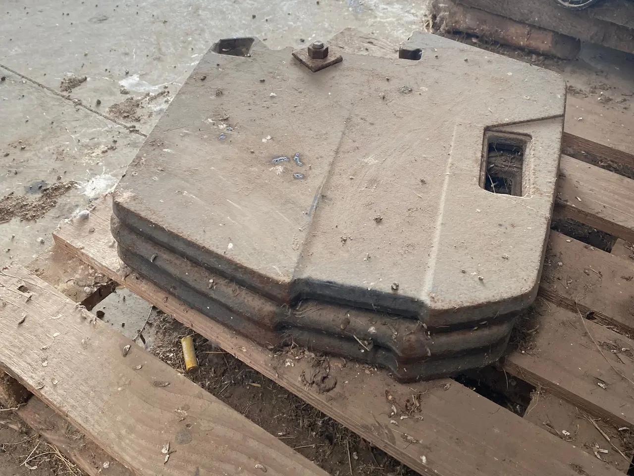 Billede 7 - Vægtklodser fra Case, Massey Ferguson og valmet 
