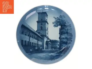 Københavns Domkirke porcelænstallerken fra Royal Copenhagen (str. Ø 18,5 cm)