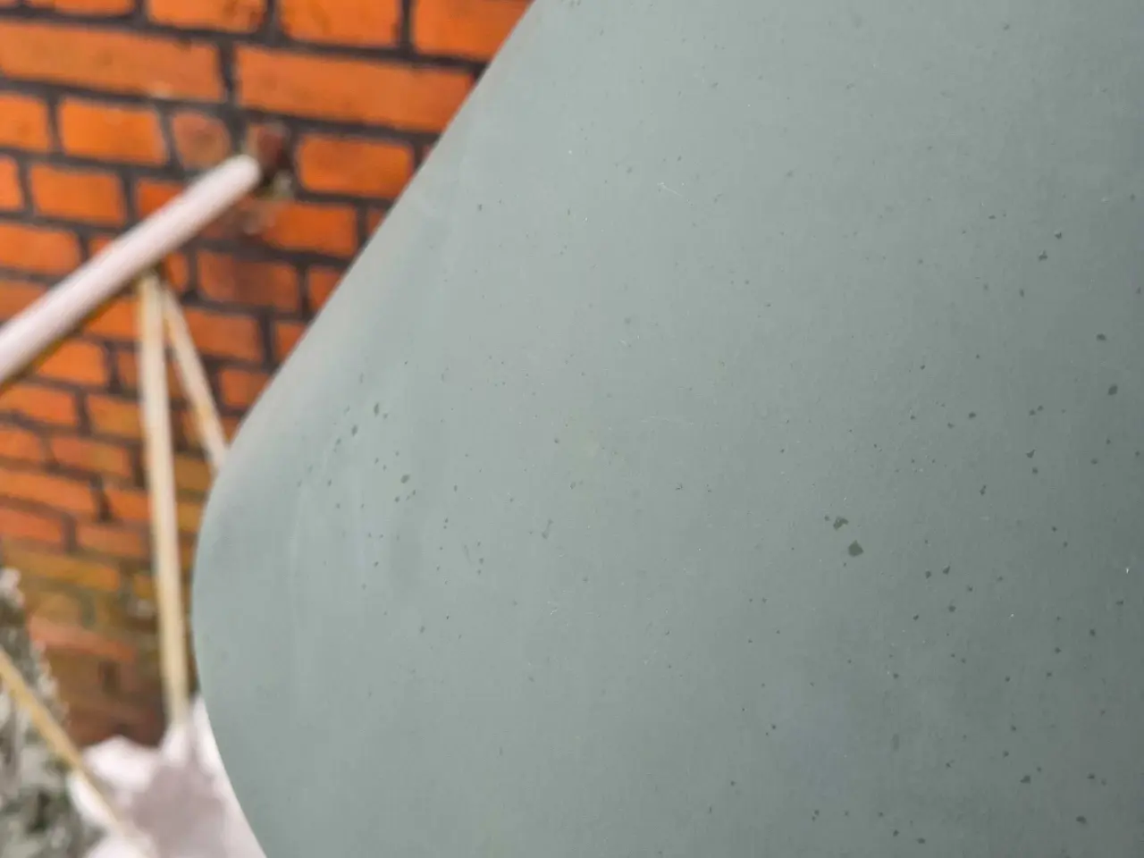 Billede 8 - Gråblå kegleformet retrolampe