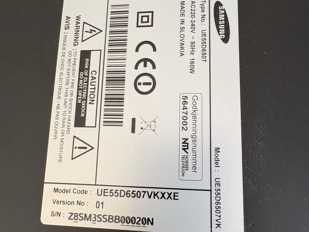 Billede 3 - 55 Samsung TV - incl Chromecast