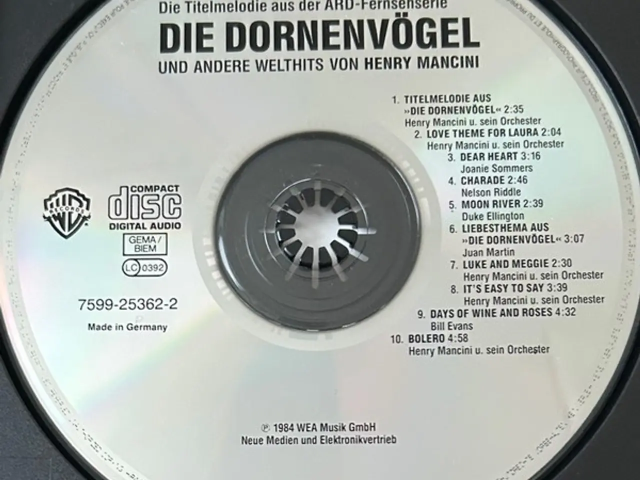 Billede 3 - Henry Mancini – Die Titelmelodie Aus Der… – CD