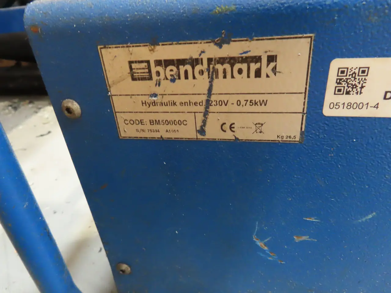 Billede 4 - Hydraulik enhed BENDMARK BM50000C