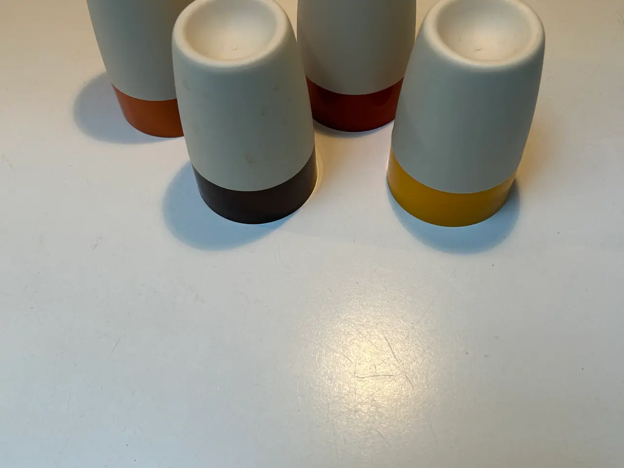 Billede 3 - 4 stk. Æggebægre fra Tupperware Vintage
