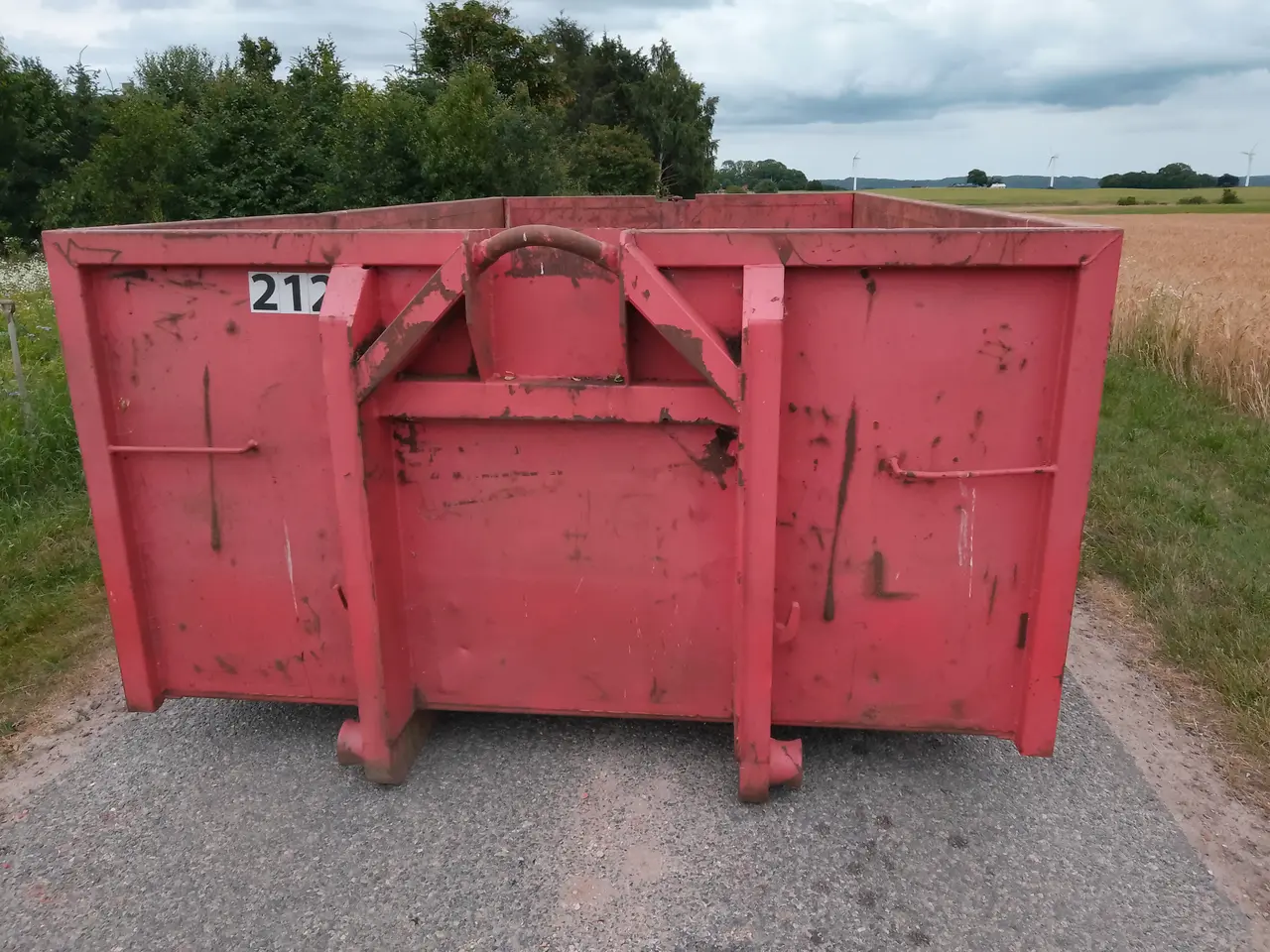 Billede 1 - Wirehejs/kroghejs container 4,5 meter