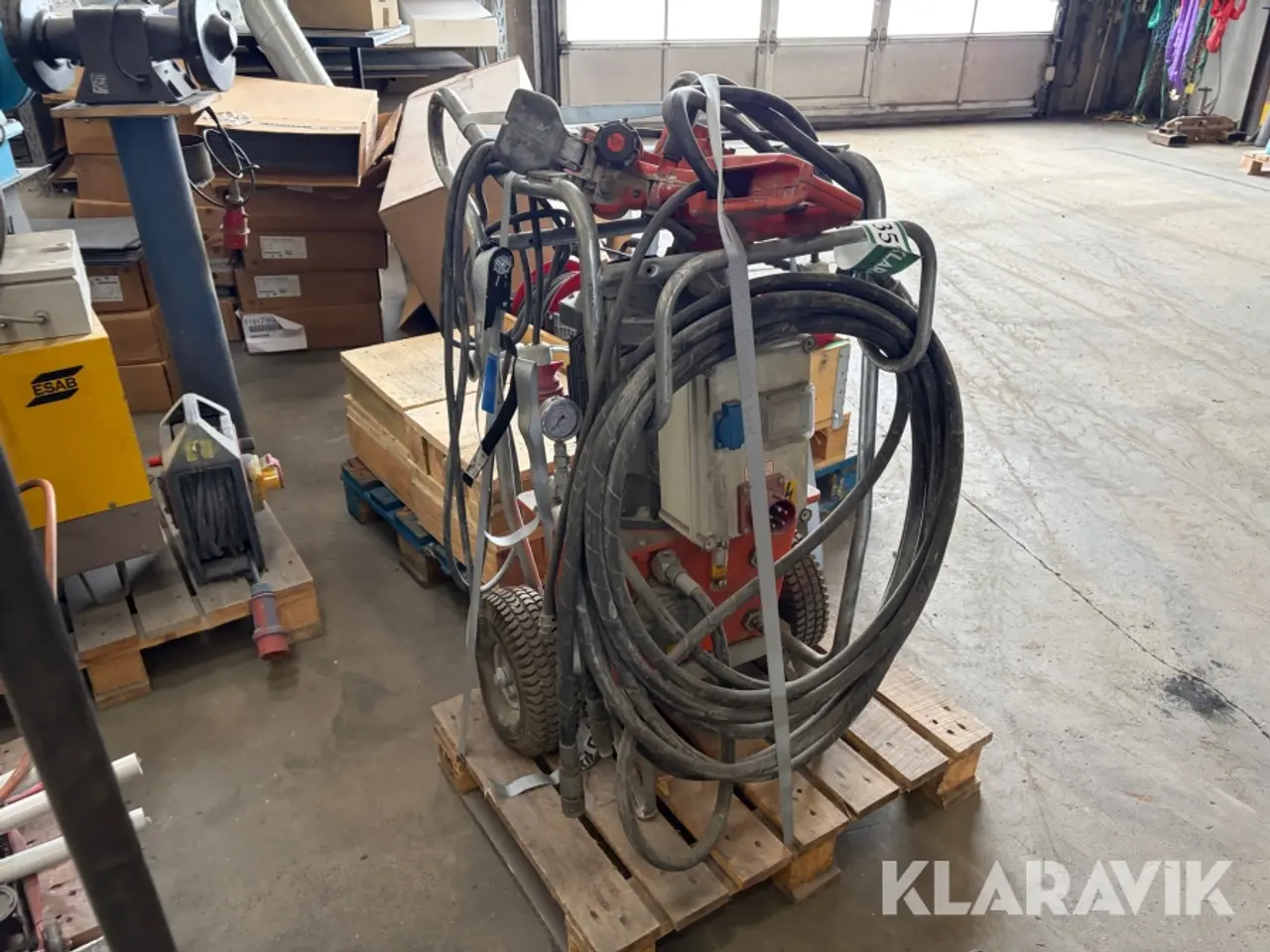 Billede 3 - Elektrisk hydraulikaggregat Husqvarna PP 325 E