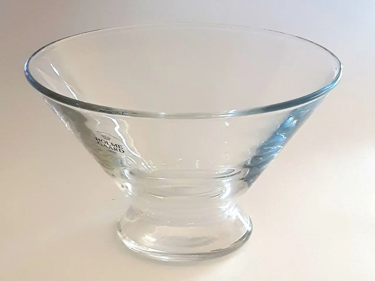 Billede 1 - Holmegaard glasskål