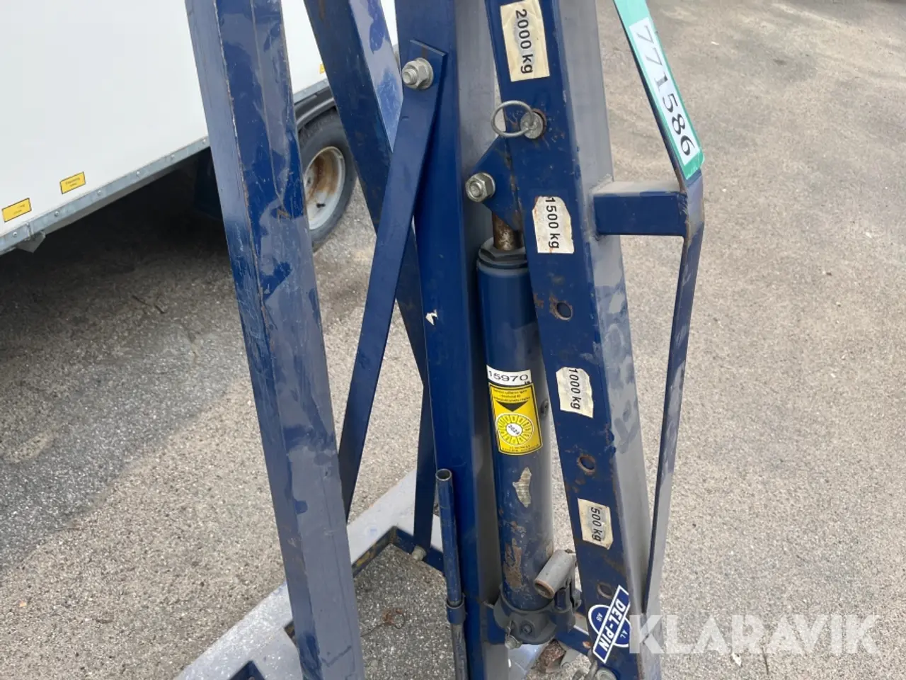 Billede 4 - Motorkran 2000kg